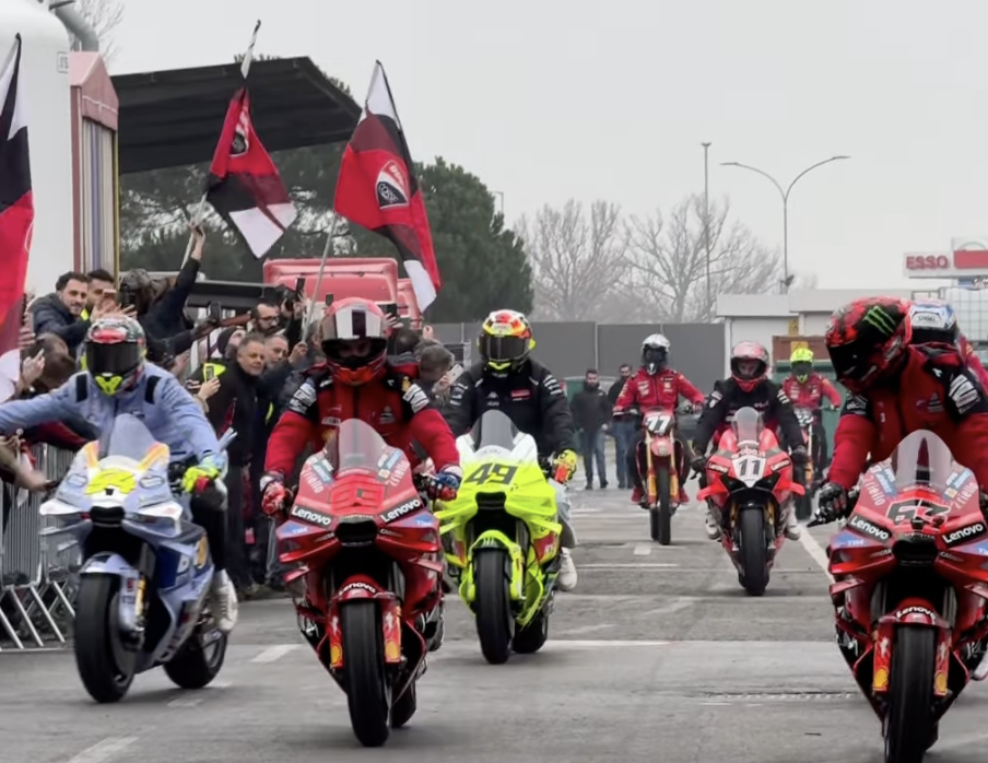 Ducati fait la fête à Bologne