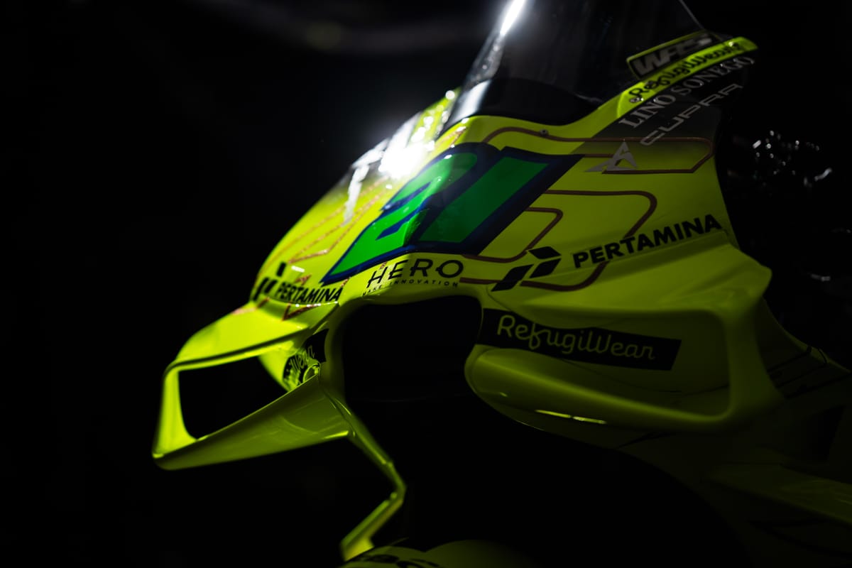Photos : Le team VR46 dévoile ses couleurs pour 2026