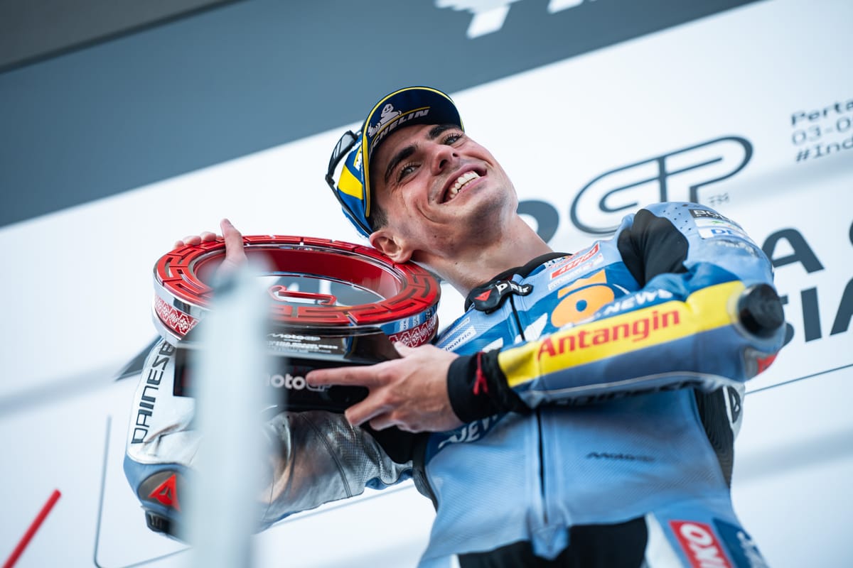 Aldeguer forfait pour le test de Sepang