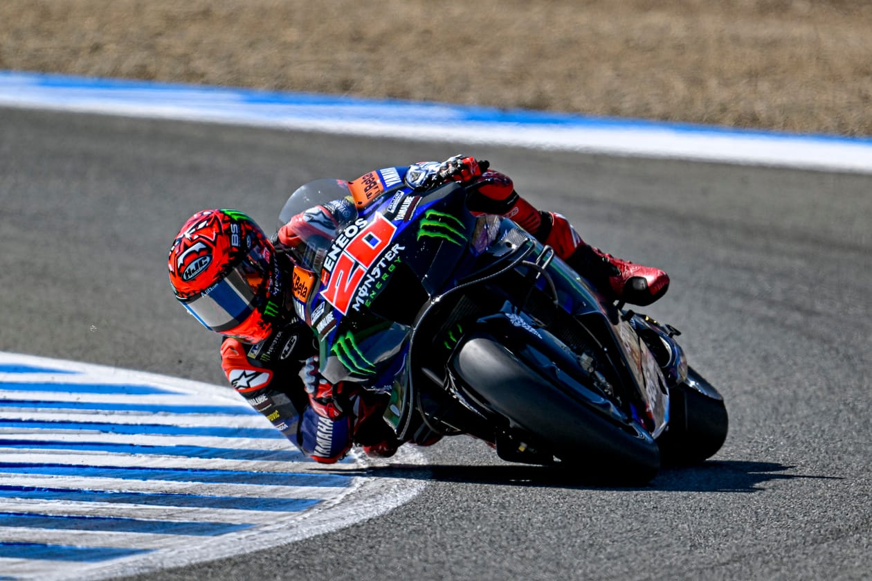 Test Jerez, Quartararo : « On n'avait jamais essayé des changements aussi drastiques »