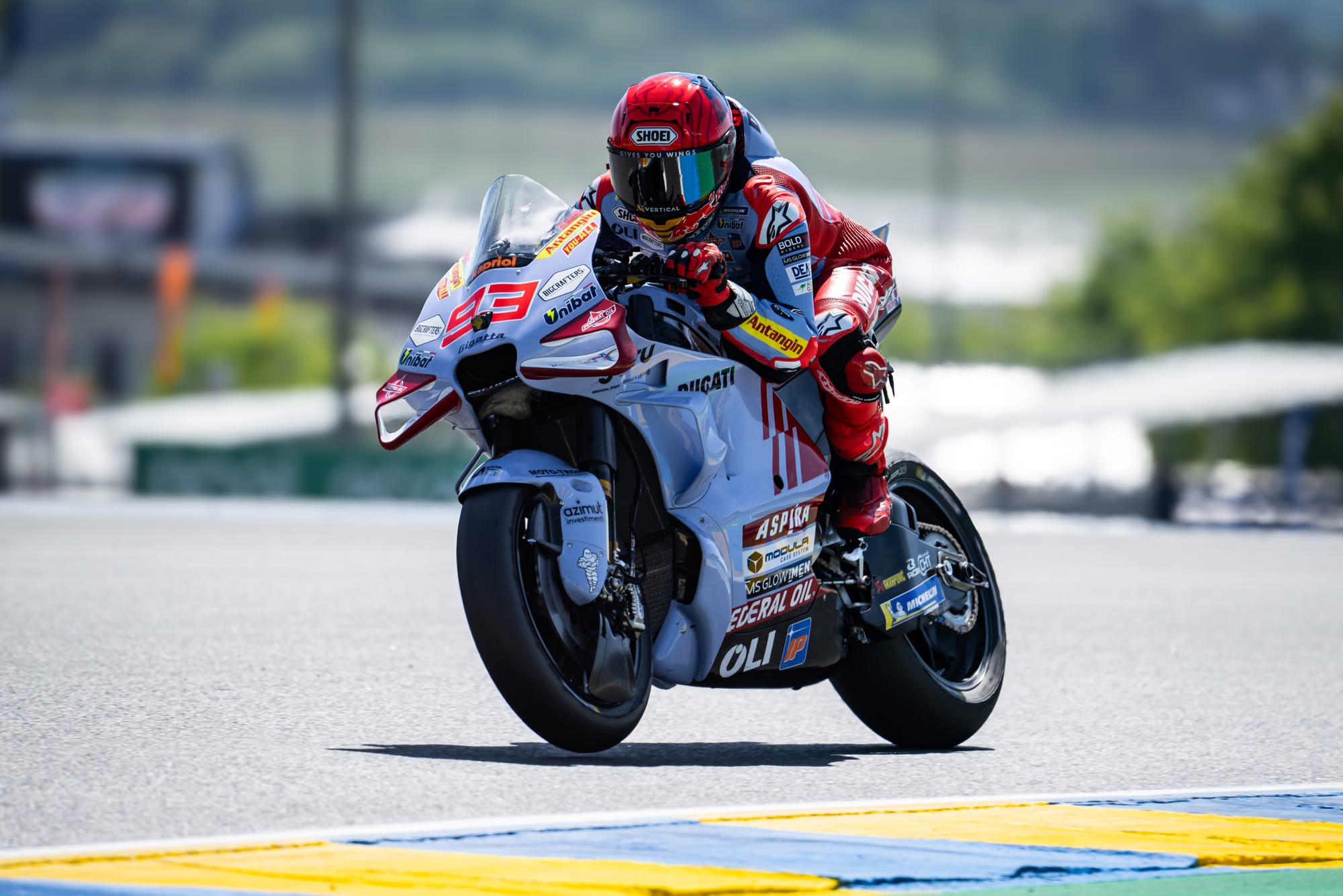 Le Mans : Marquez, « première chute pour du sur-pilotage » avec la Ducati