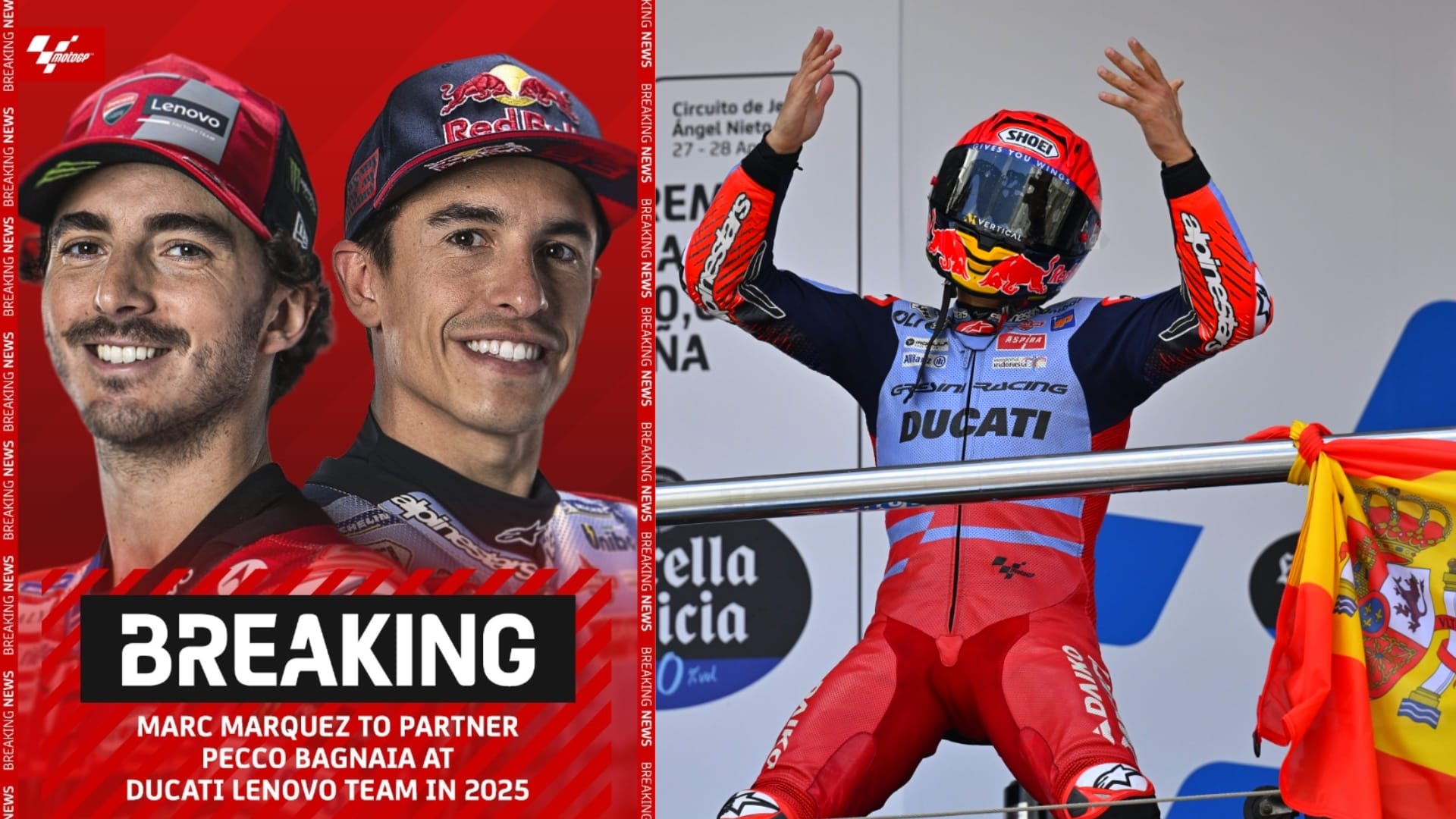MARC MARQUEZ VOIT ROUGE !