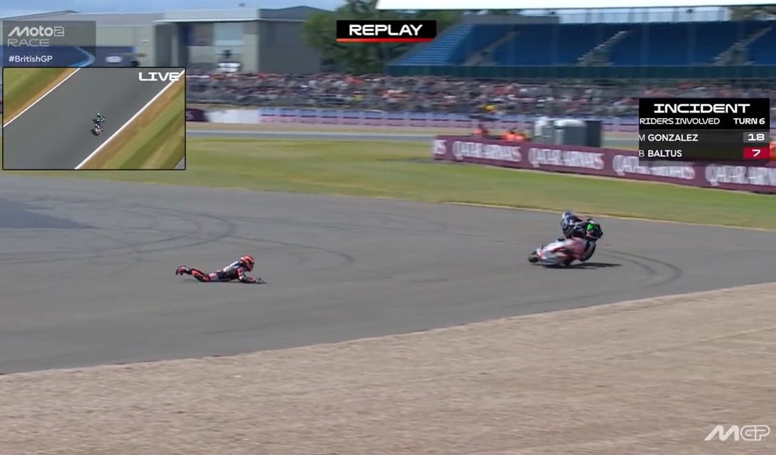 Des nouvelles de Barry Baltus, percuté par Gonzalez à Silverstone