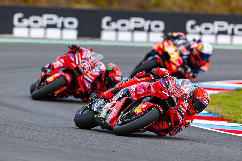 « Seul Marc pouvait faire la différence » : la conclusion de Bagnaia à Brno