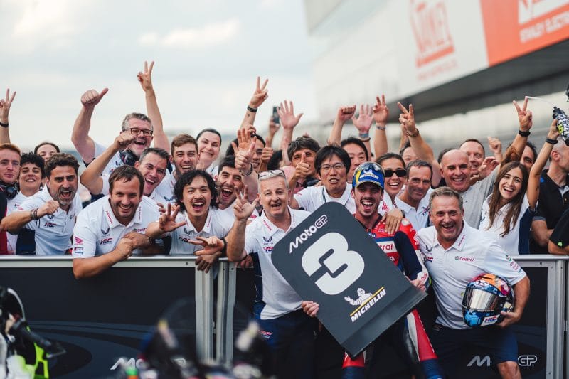 Mir retrouve le podium : « Un week-end parfait »