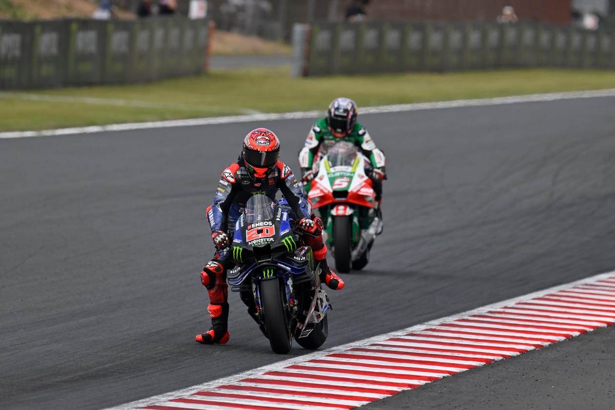 Quartararo sauve une 8e place au Japon : « C’était le maximum »