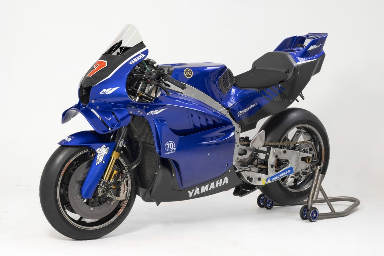 Yamaha dévoile son prototype V4 à Misano