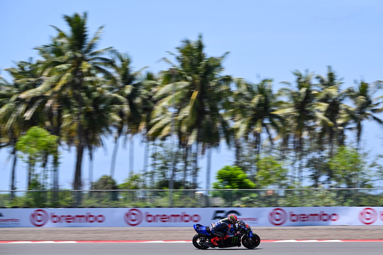 Quartararo : « À chaque fois que quelque chose se passe sur la moto, c'est un peu par surprise »