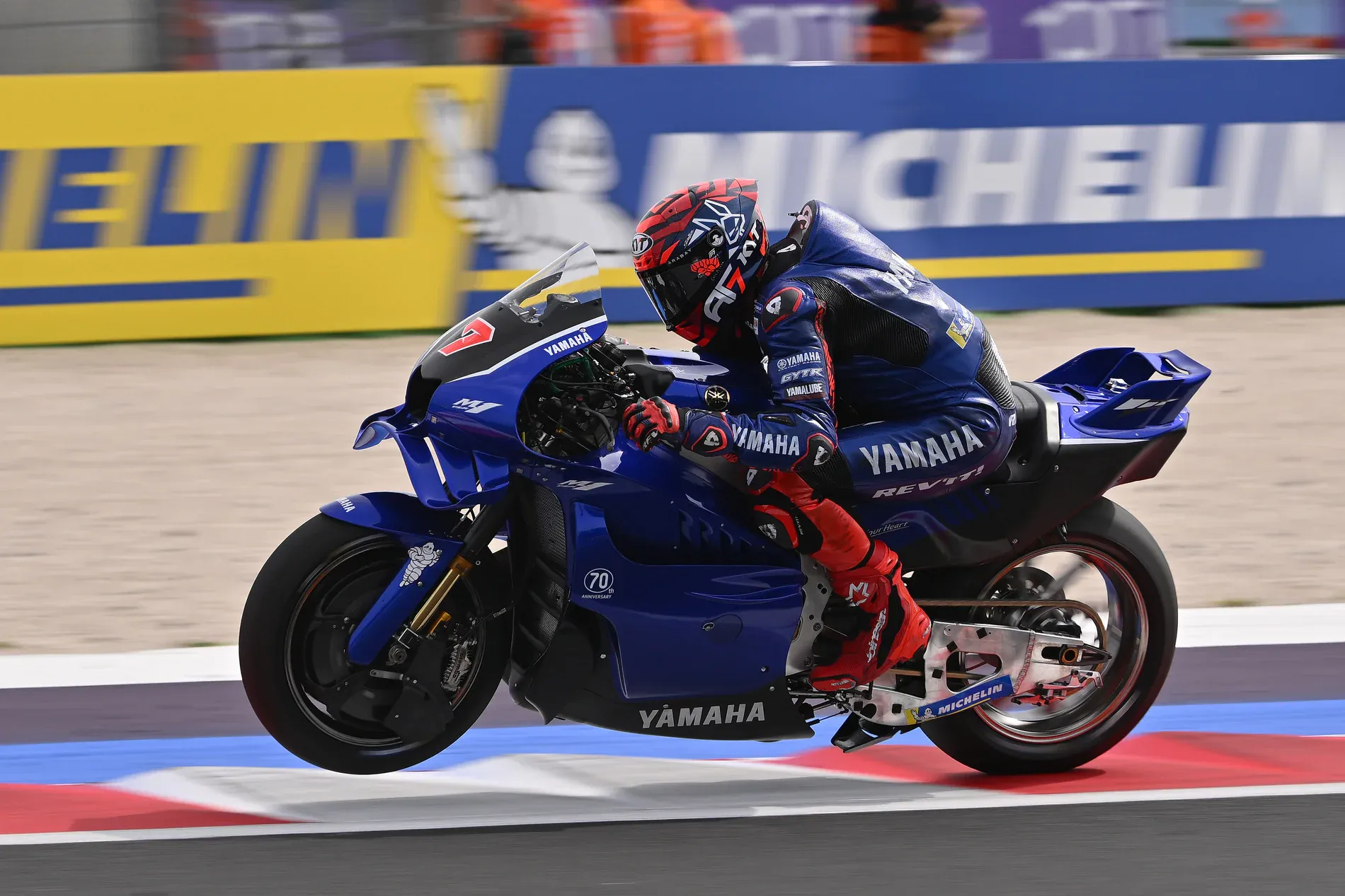 Fernandez wildcard avec la Yamaha V4 à Sepang