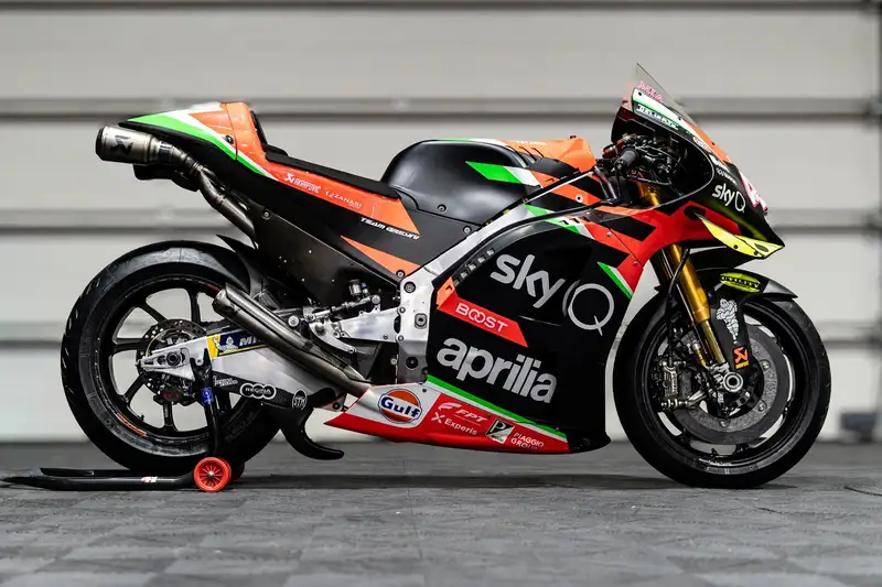 L'Aprilia RS-GP d'Espargaro aux enchères