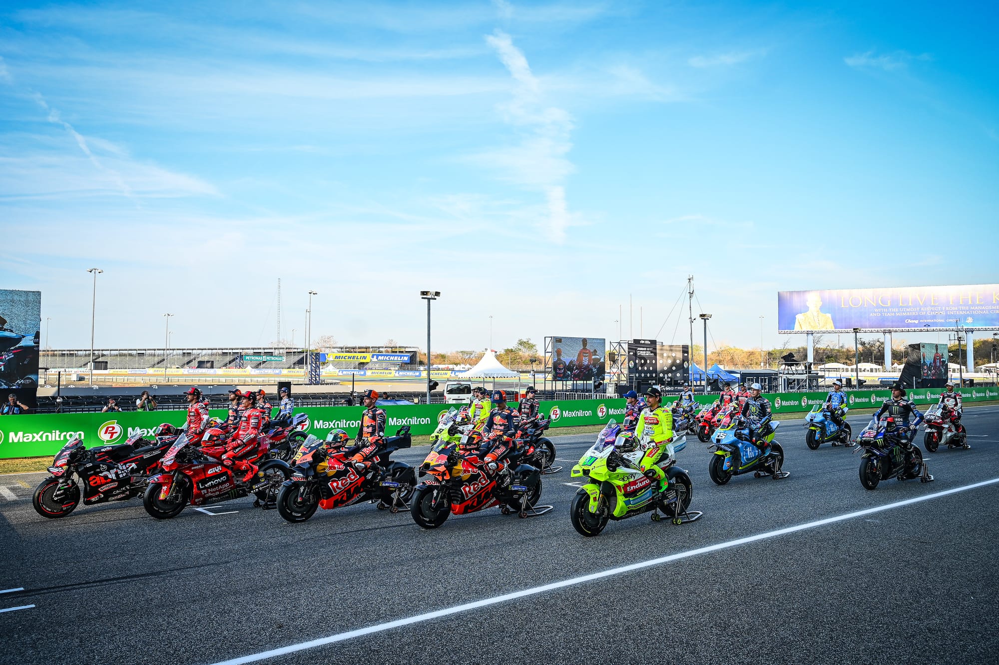 Les listes provisoires des engagés en MotoGP, Moto2 et Moto3