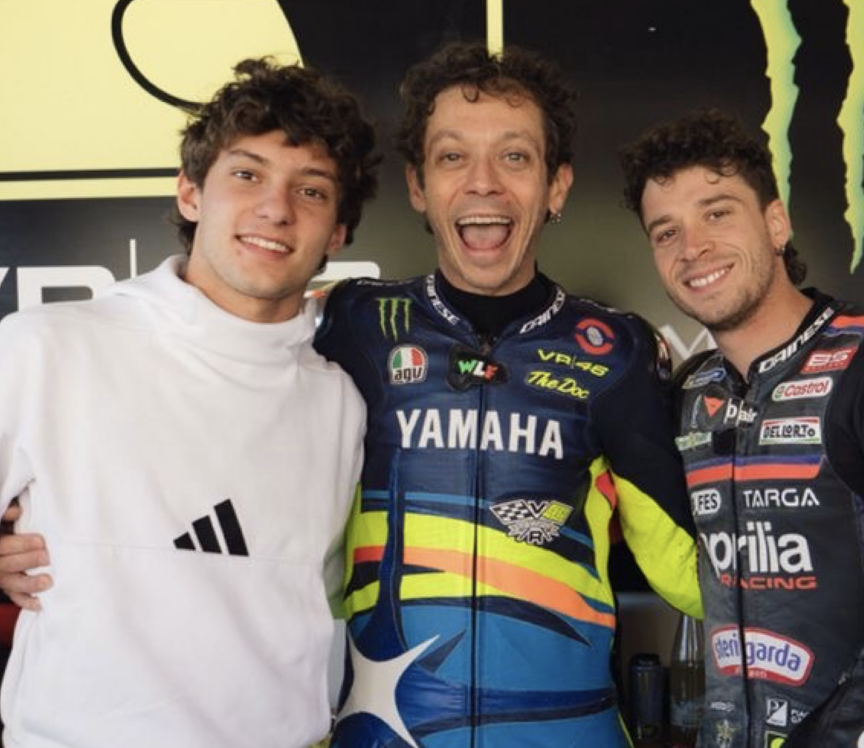 Antonelli en visite au Ranch de Rossi