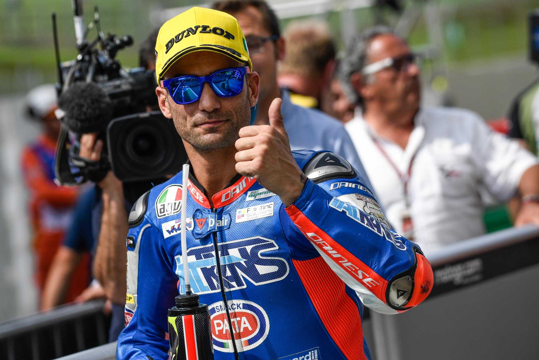 Pasini rêve d'être champion SBK avec Ducati