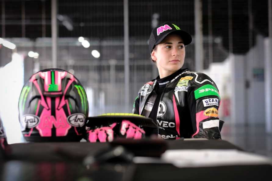 Ana Carrasco de retour en Moto3