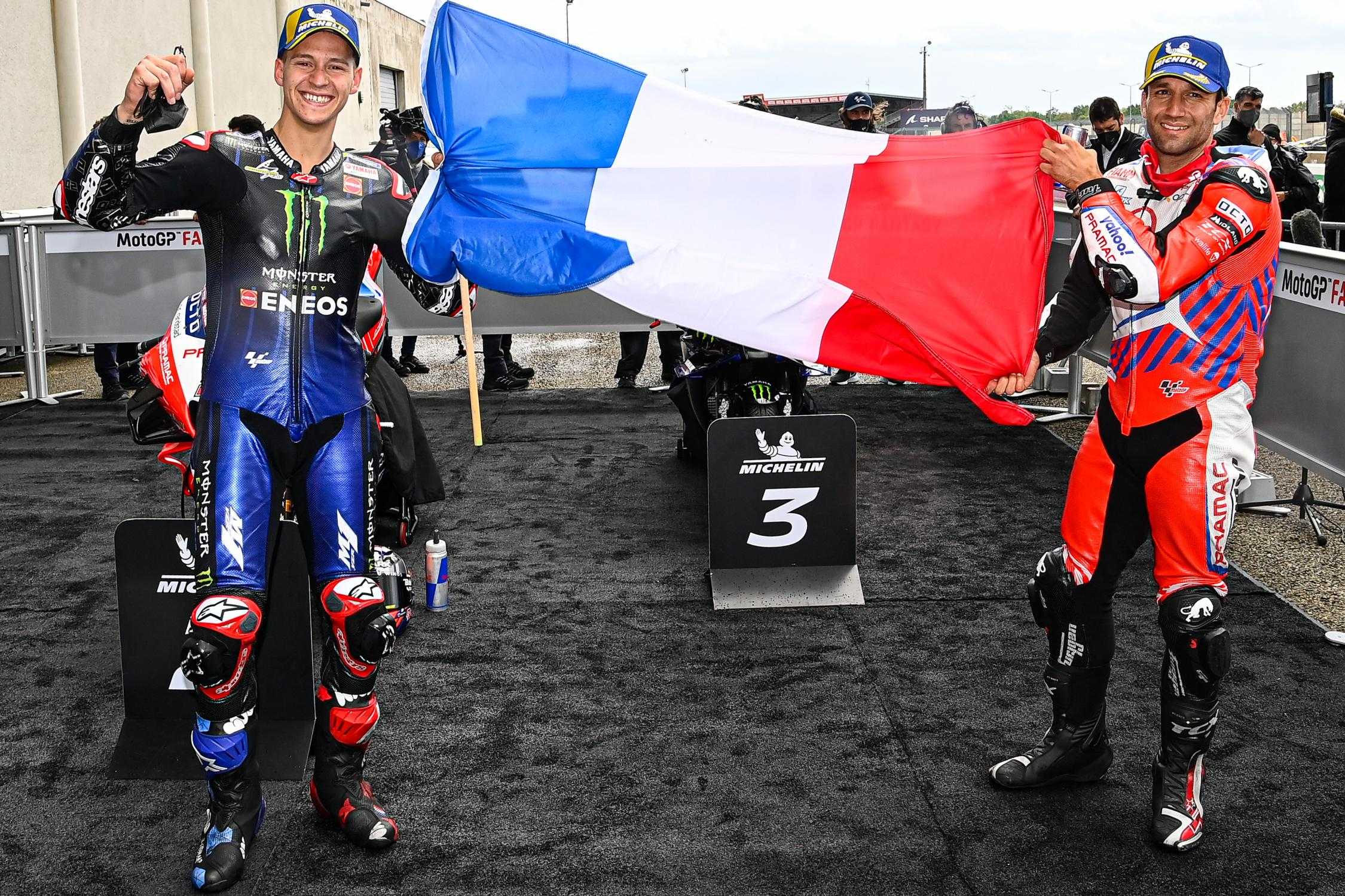 Le Mans : Résultats passés de Fabio et Zarco