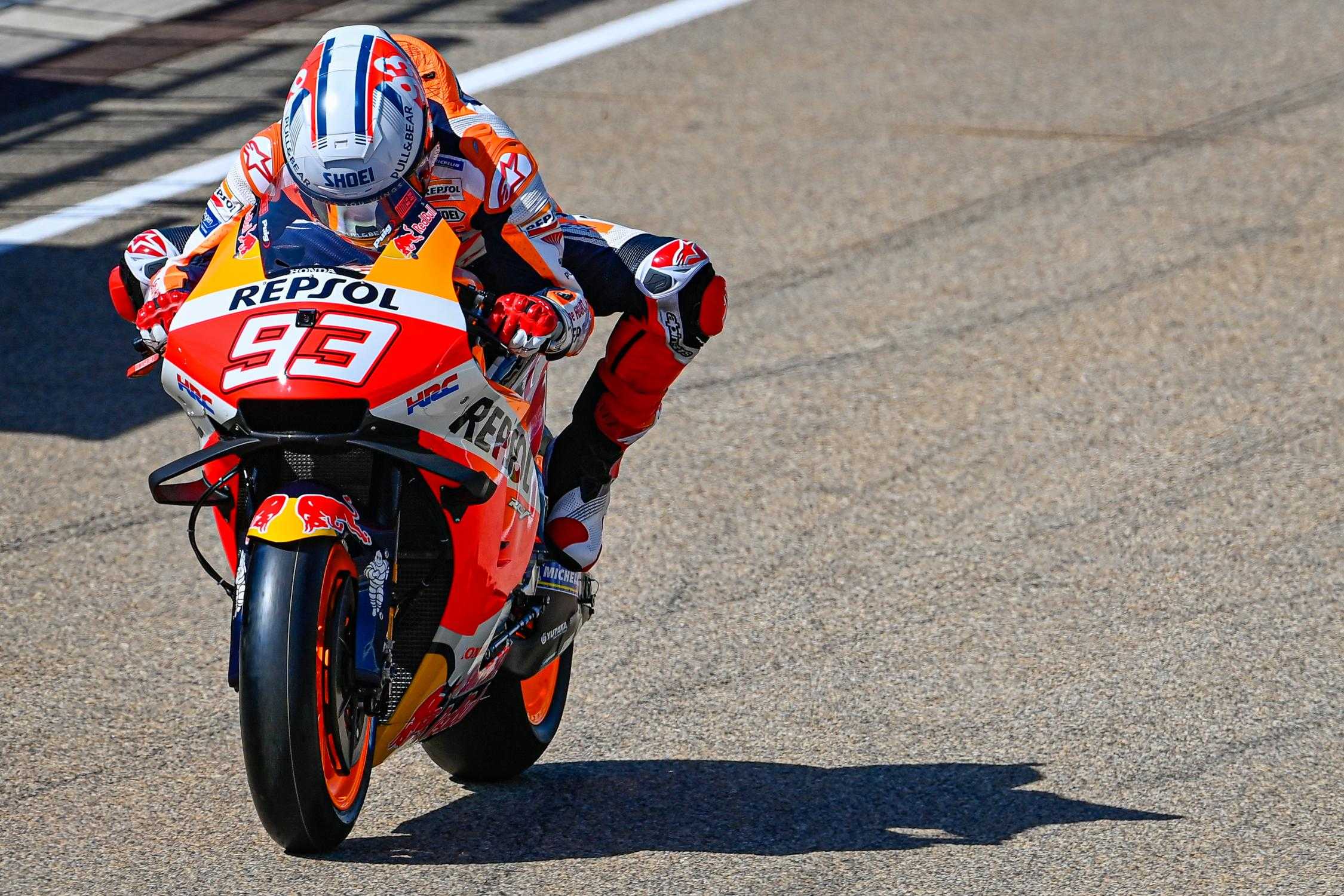 Marc Marquez absent de la présentation 2022 du HRC