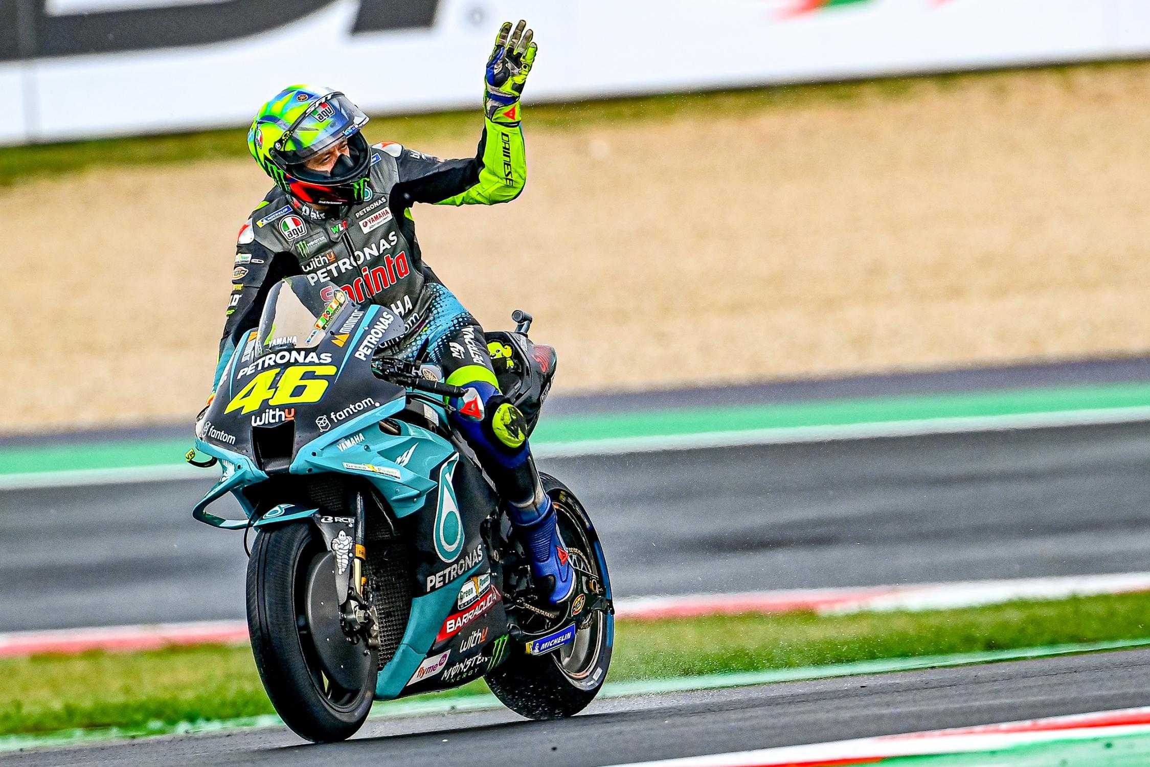 Rossi écarte une wild-card en MotoGP