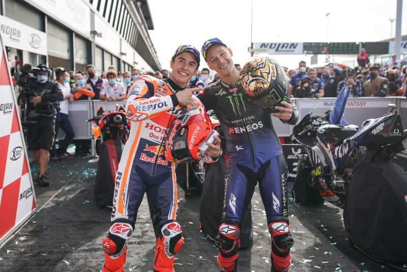 Quartararo : « Se battre contre Marquez est différent »