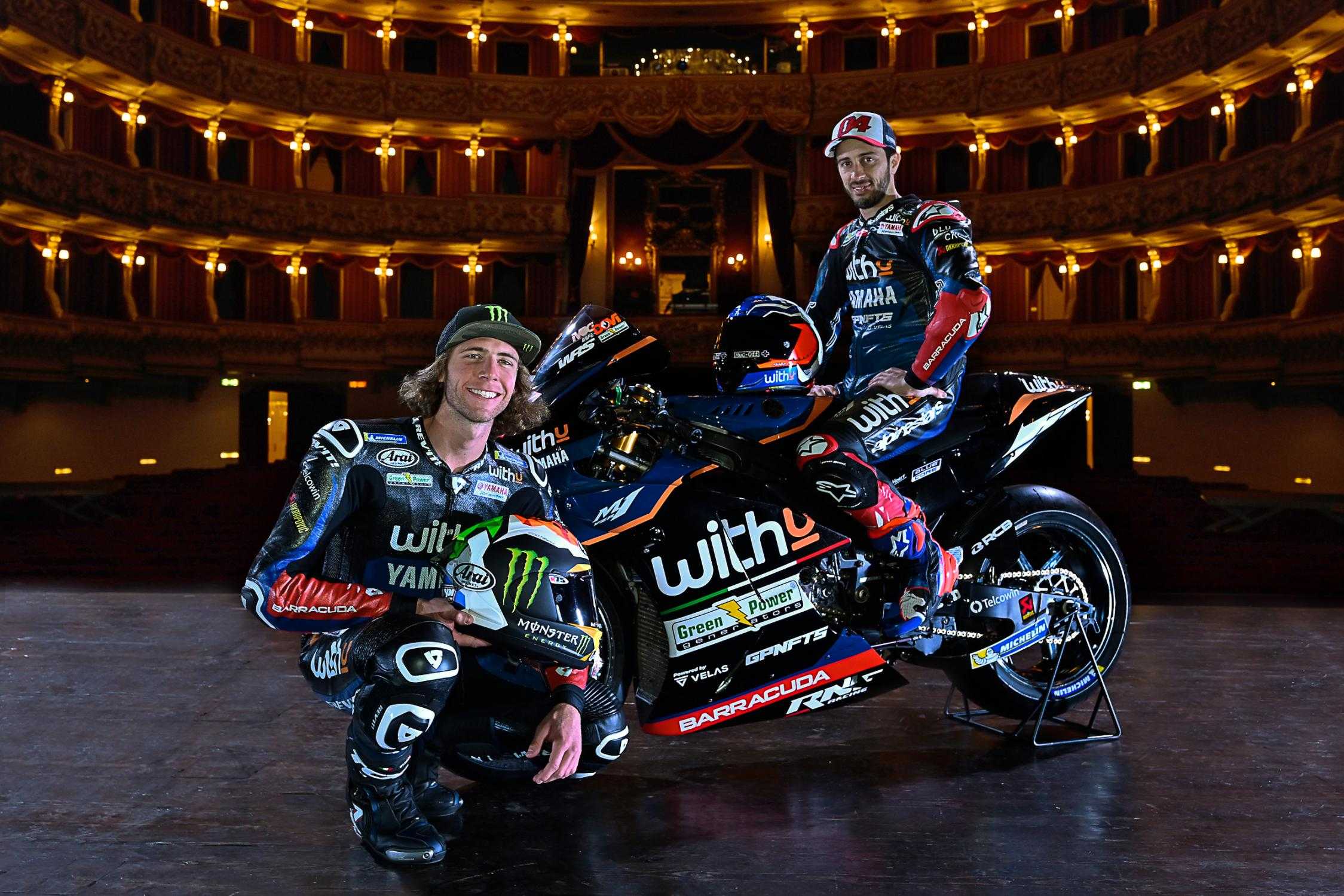 La Yamaha du team WithU RNF est là