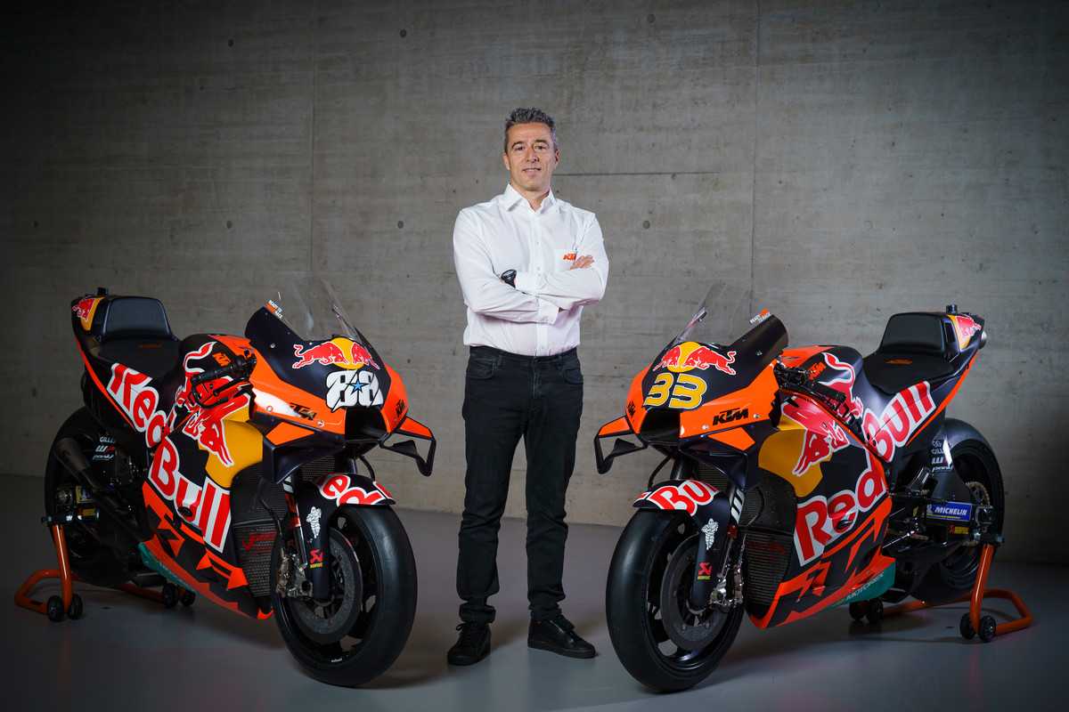 Guidotti : « KTM m'a proposé un travail que je ne pouvais avoir chez Ducati »