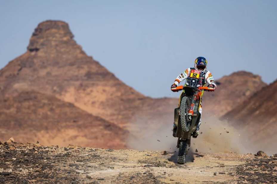 Dakar, Étape 9 : Au tour de Walkner