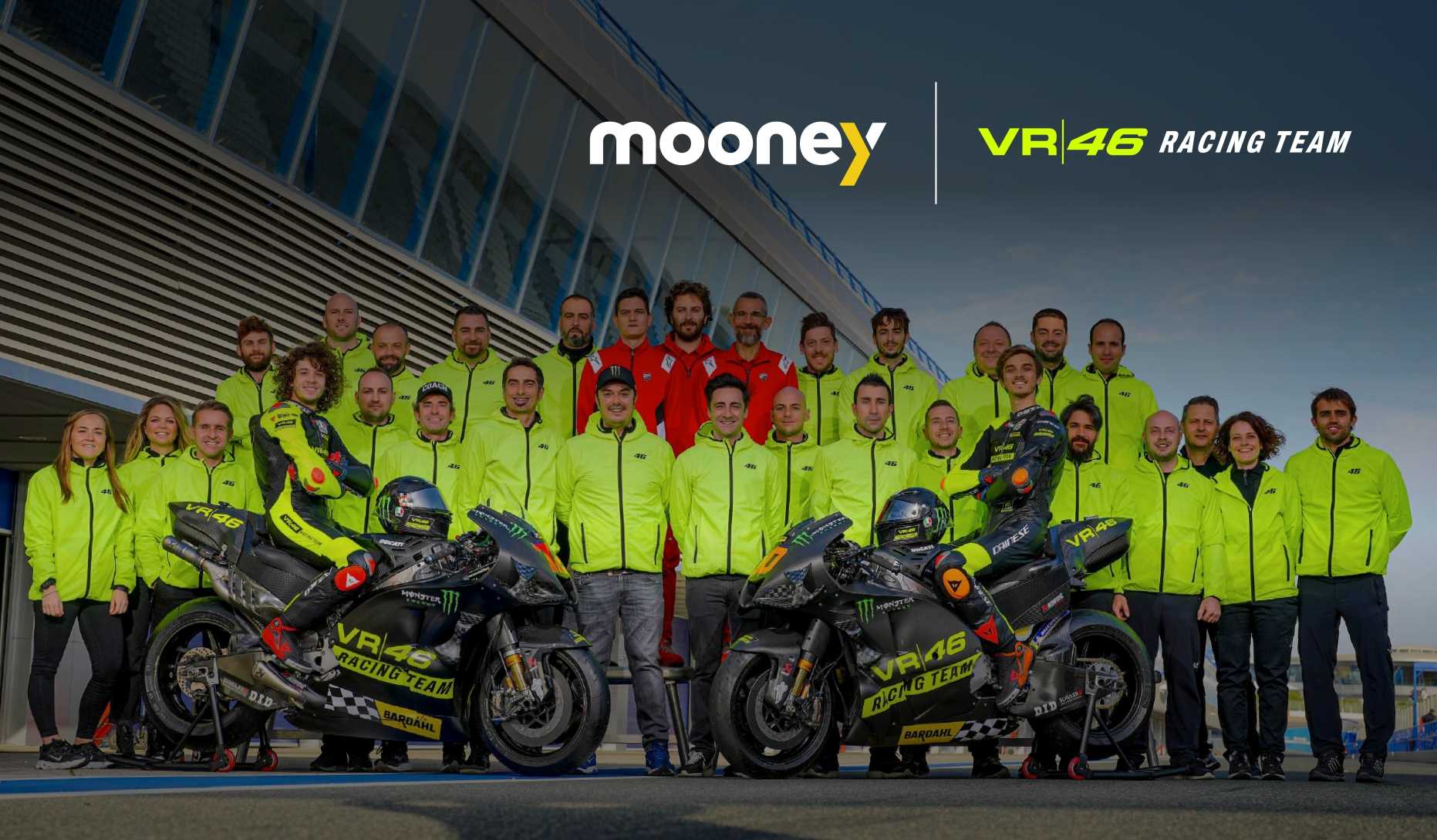 Le Mooney VR46 Racing Team est né