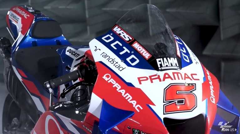 Zarco/Martin 2022 : Première image, bleu-blanc-rouge !