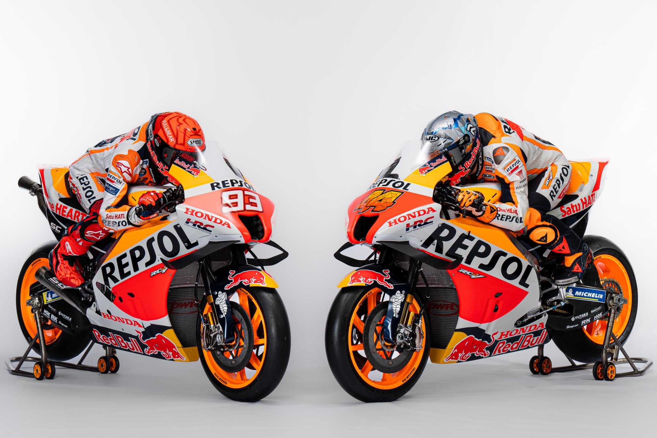 Repsol Honda 2022 : voici les couleurs de Marquez et Espargaro