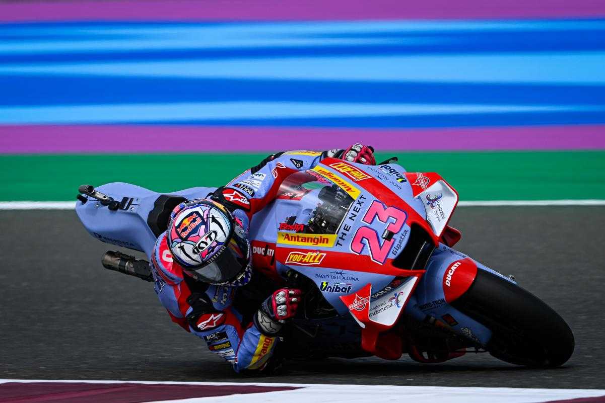 Qatar, WUP MotoGP : Bastianini confirme, Zarco second