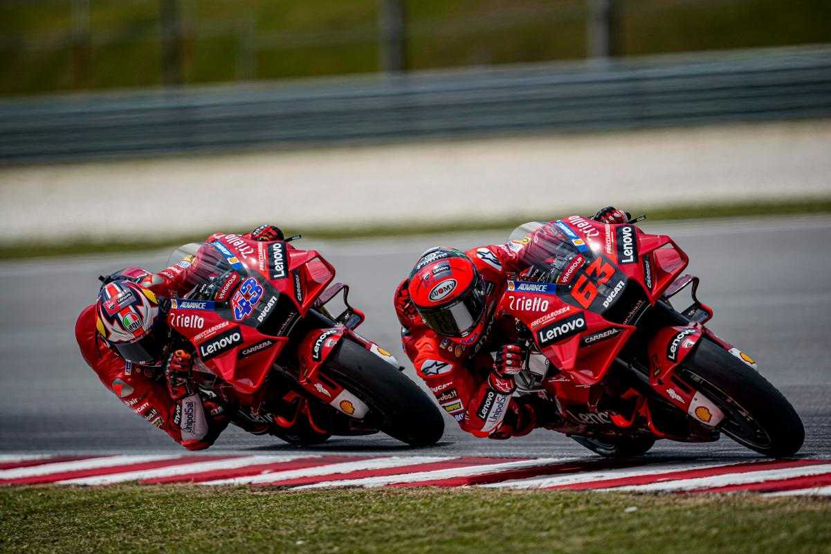 Le titre par équipes pour le Ducati Lenovo Team