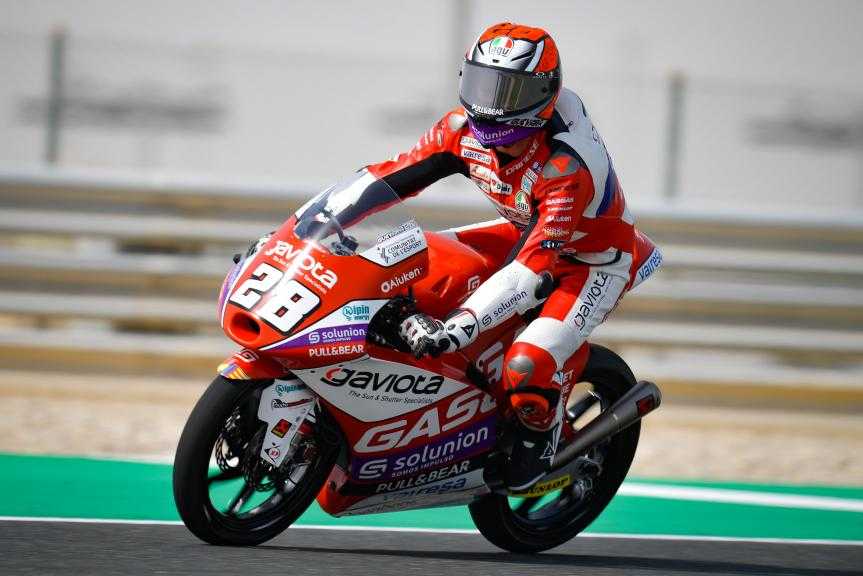 Qatar, FP3 Moto3 : Guevara reste leader, Fellon en Q1