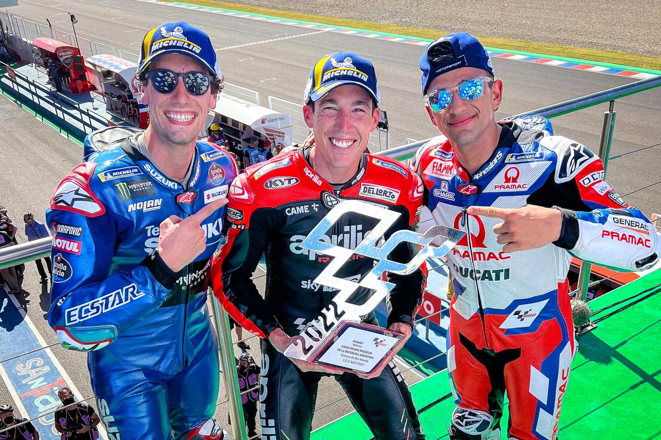 Argentine, Championnat : Espargaro nouveau leader, Quartararo 5e