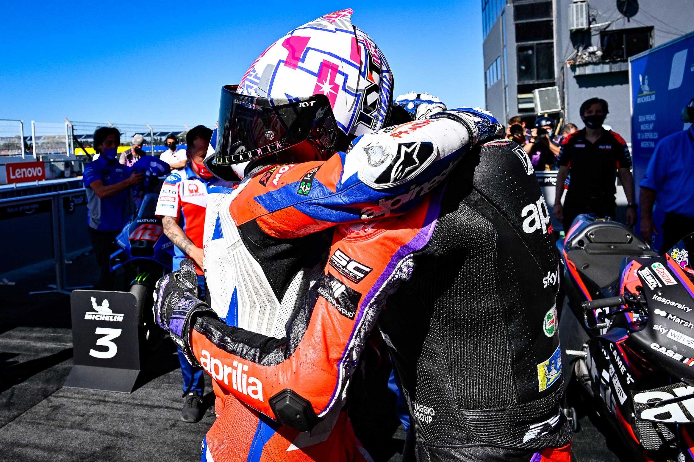 « Il m'a donné un toit, à manger, du matériel » : L'hommage de Martin à Espargaro