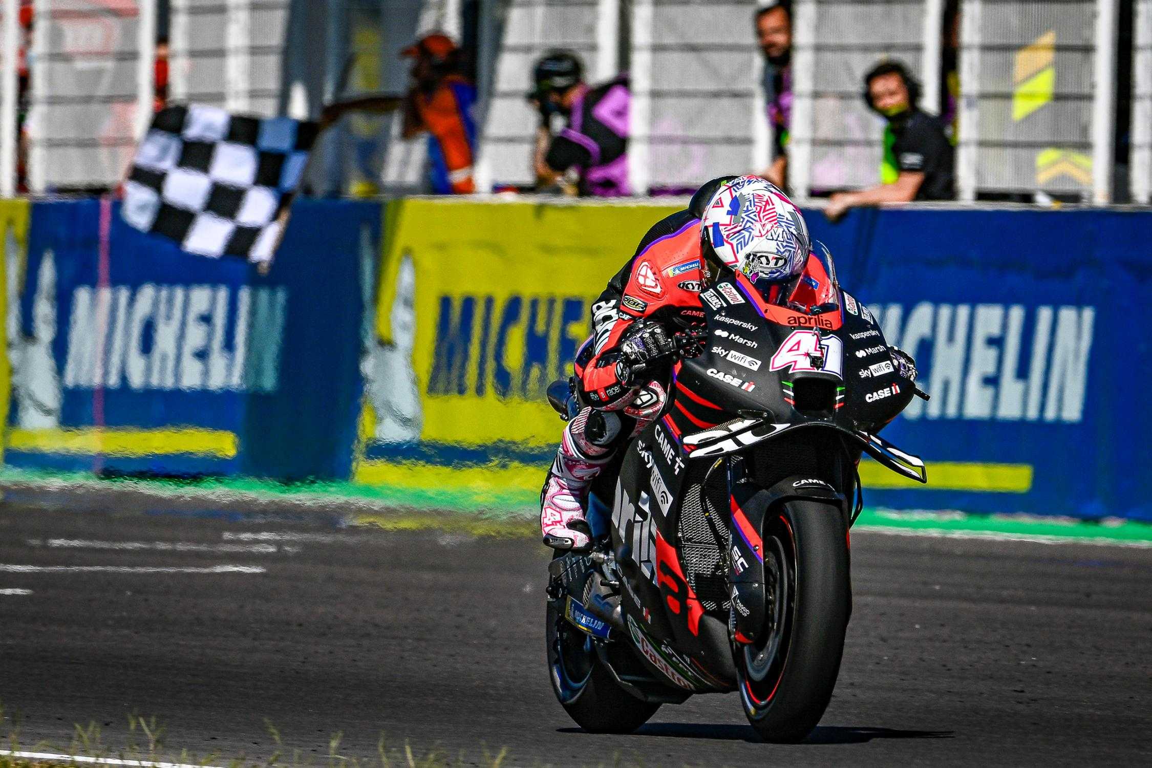 Espargaro, dernier pilote MotoGP dans les points en 2022