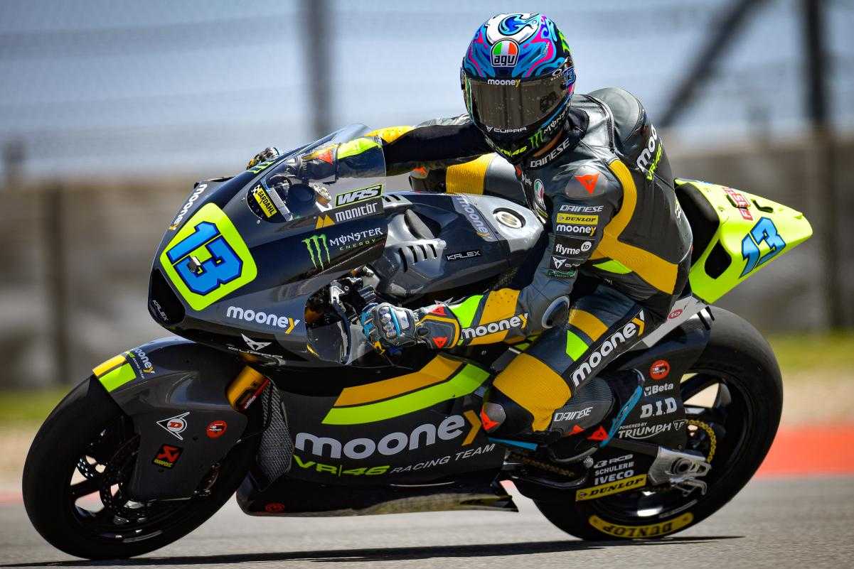 Championnat Moto2 : Vietti rentre des US en leader