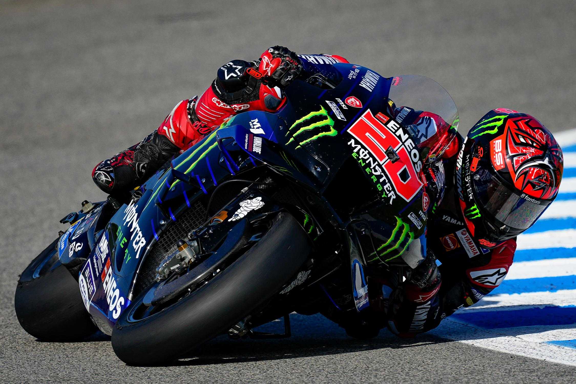 Misano, MotoGP (FP1) : Fabio commence fort