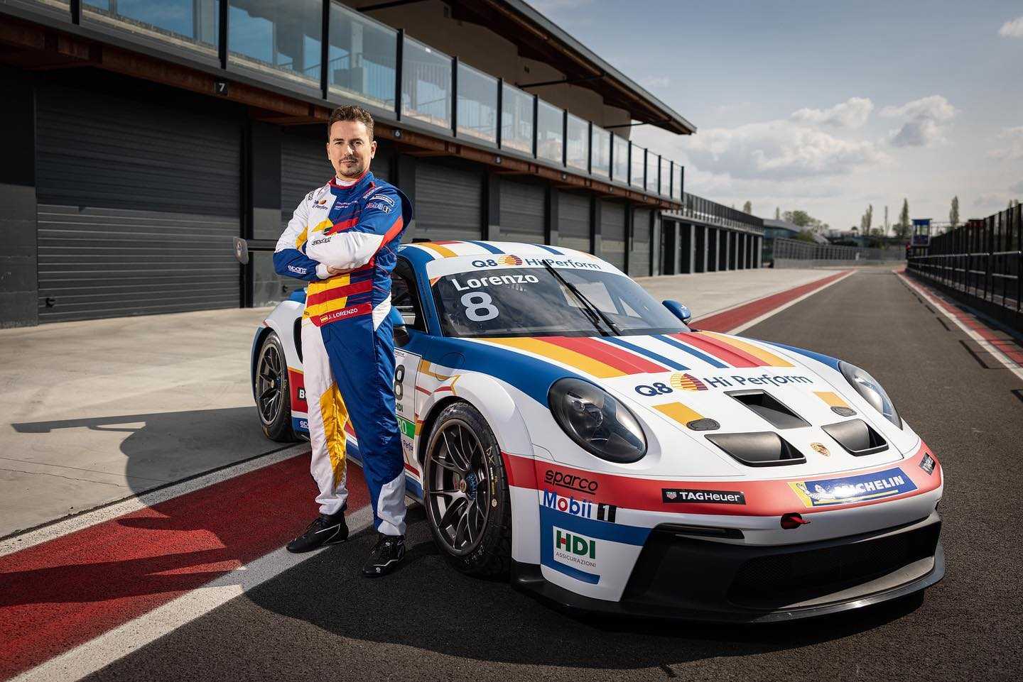 Lorenzo poursuivra en Porsche Carrera Cup