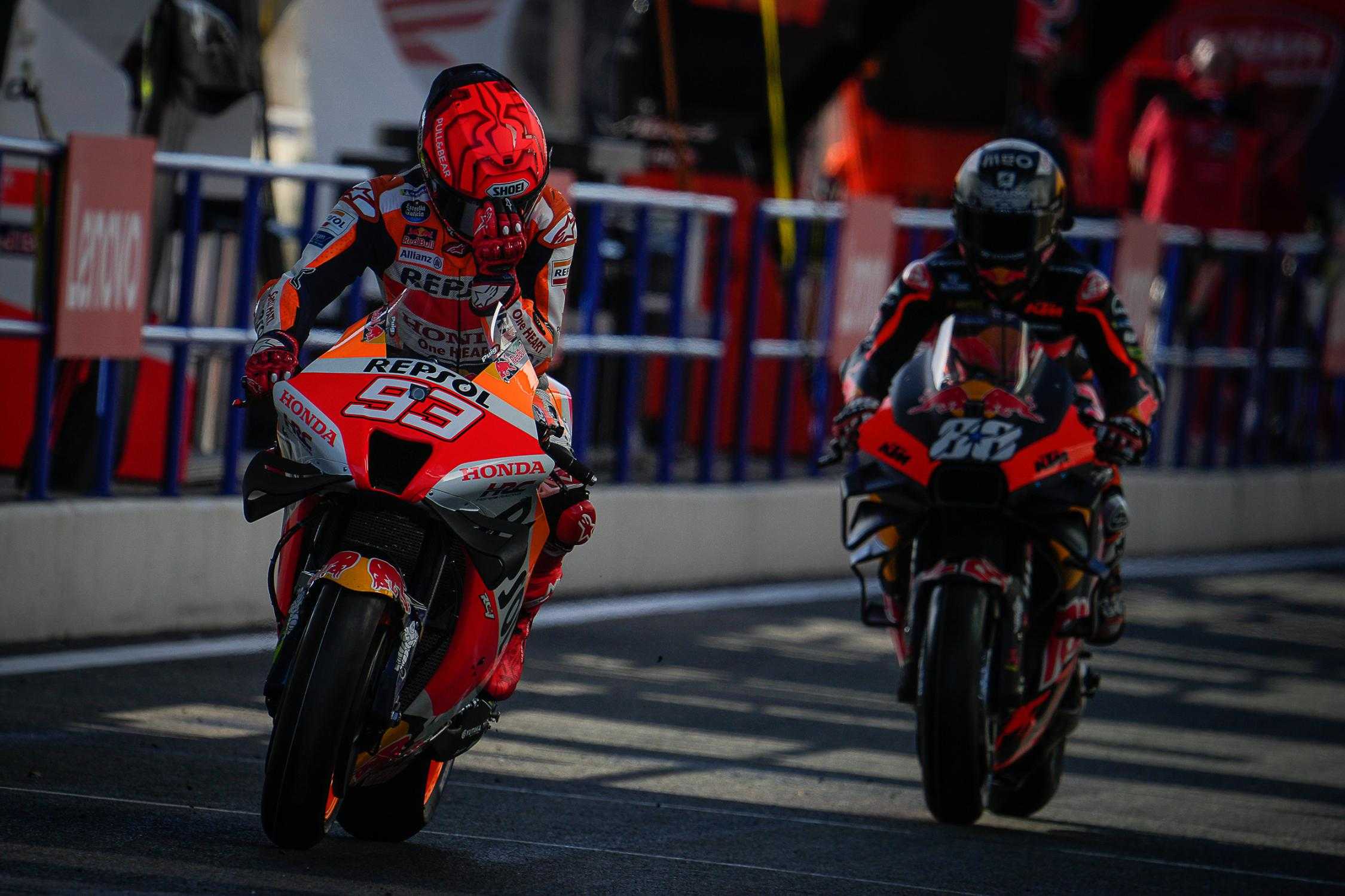 « Suceur de roue » ? La réponse de Marc Marquez