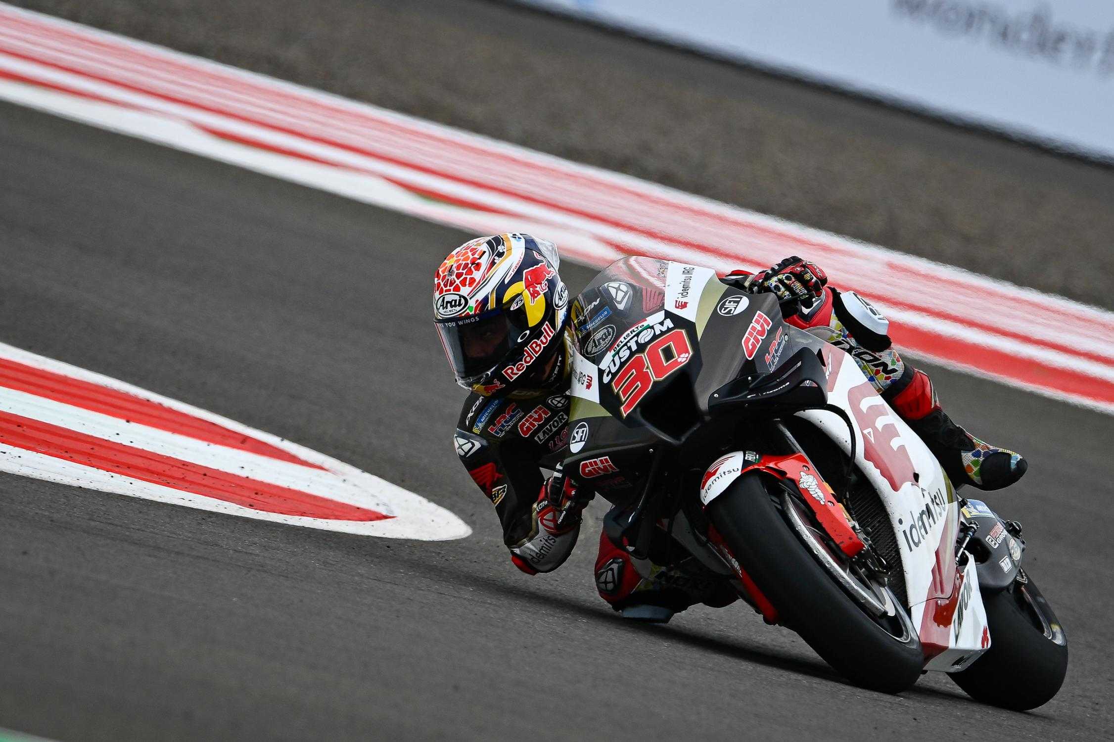 Argentine, MotoGP (FP1) : Invraisemblable Nakagami, Quartararo commence bien