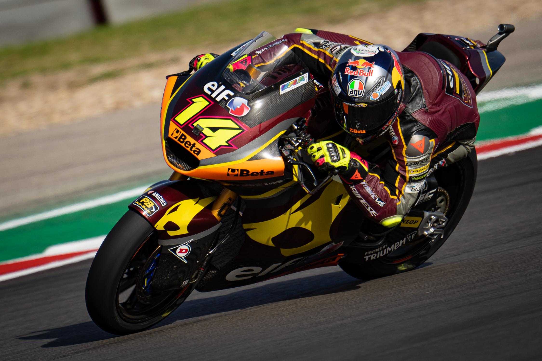 Austin, Moto2 : Arbolino passe entre les chutes