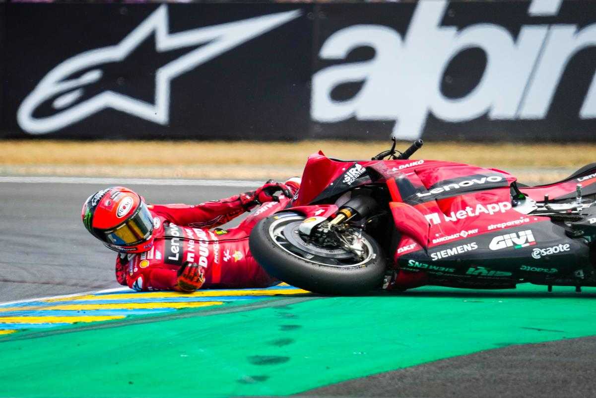 Ces abandons qui pourraient coûter le titre à Bagnaia