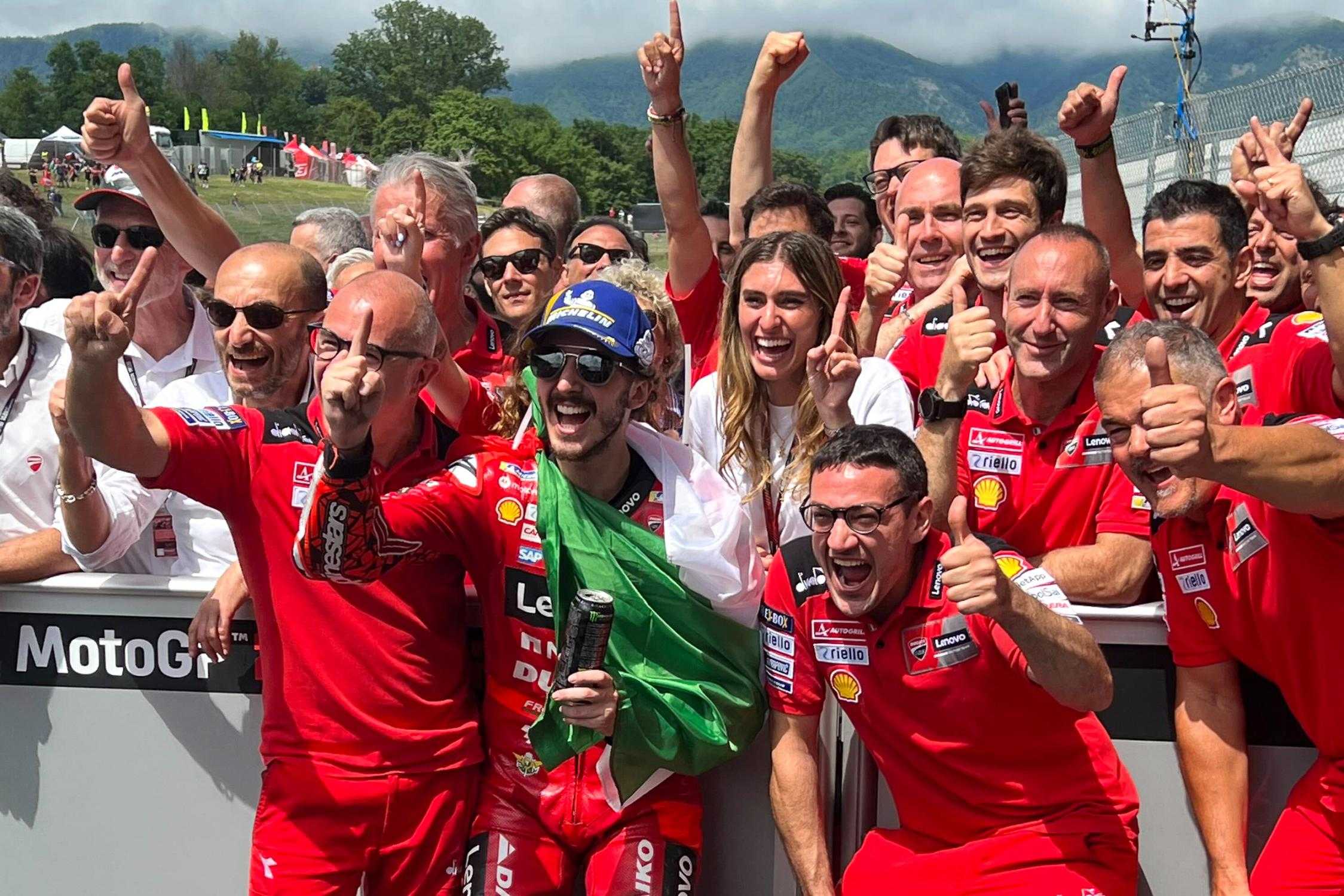 Mugello, Bagnaia (1er) : « J'ai profité de l'avantage de la Ducati »