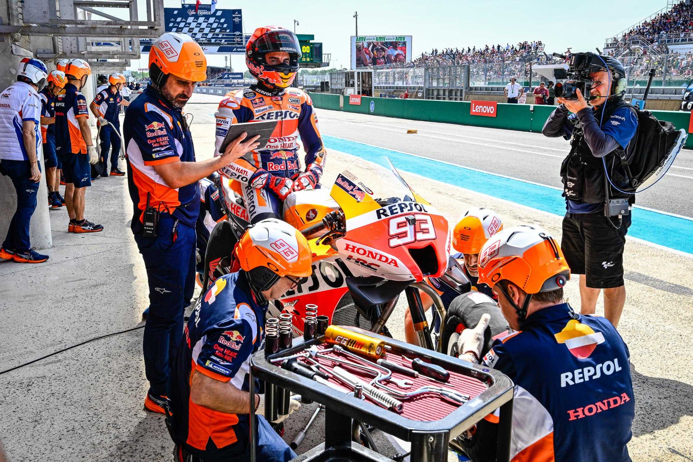 « On commence à manquer d'idées » : Marquez presse Honda après Le Mans