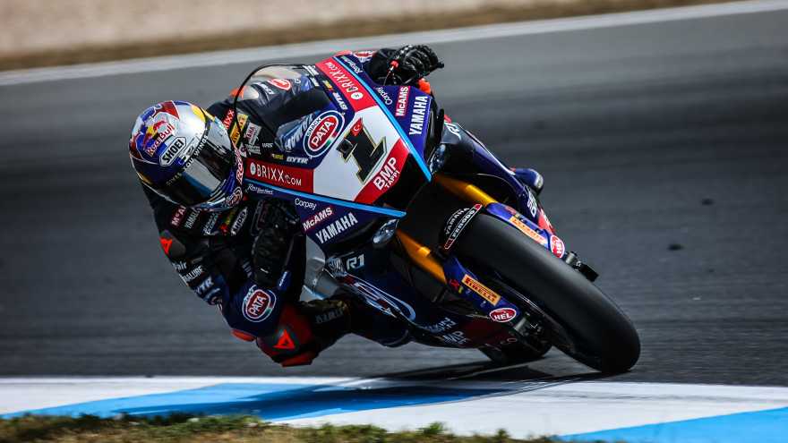 Misano, SBK (FP1) : Un doublé Yamaha pour lance le week-end