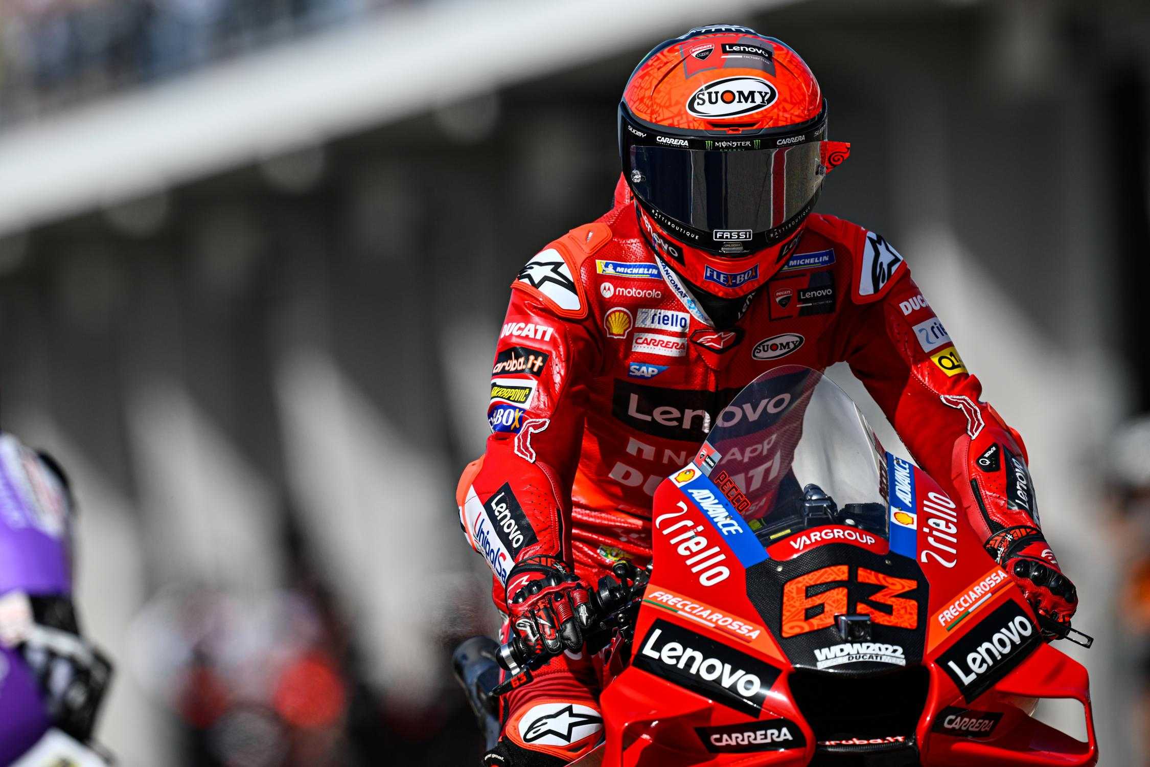 Assen, MotoGP (Q2) : Bagnaia prive Quartararo de la pole