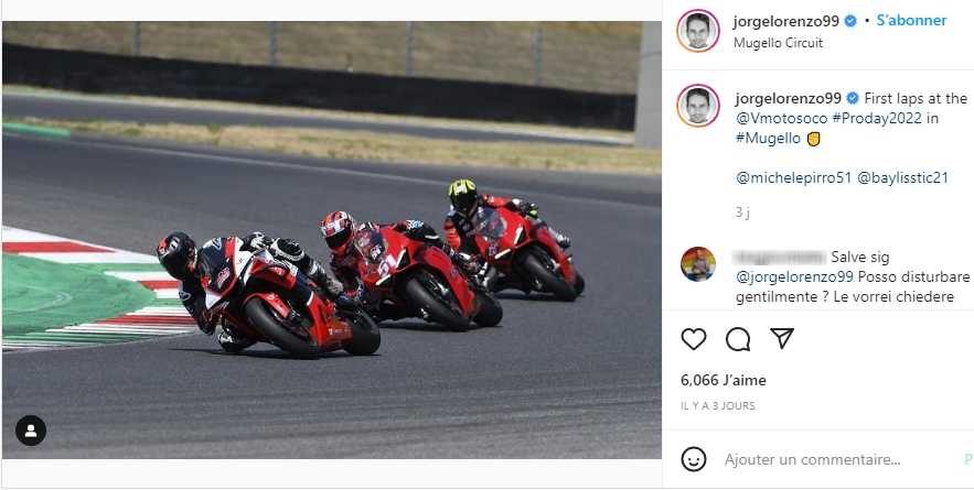 Lorenzo se fait plaisir en Yamaha et Ducati
