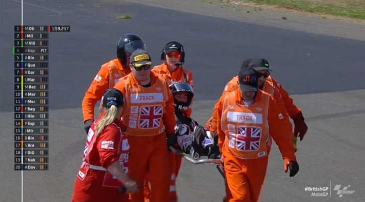 LIVE Silverstone : Lourde chute d'Aleix Espargaro