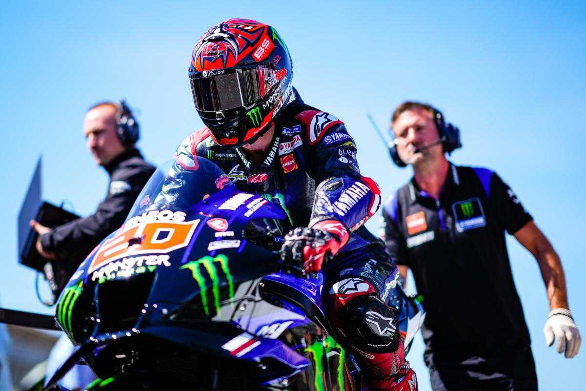 Fabio Quartararo : « J'en veux à Yamaha mais je n'aime pas me plaindre (...) Ça va changer l'an prochain »