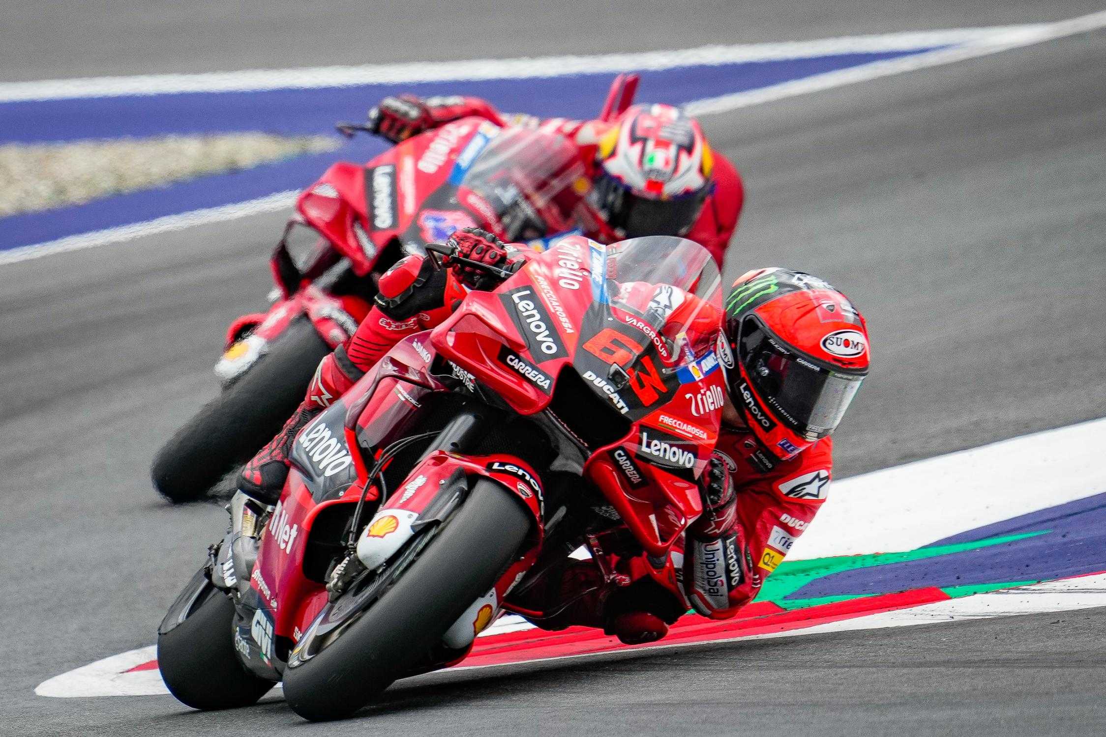 Ducati prend le pouvoir du classement par équipes