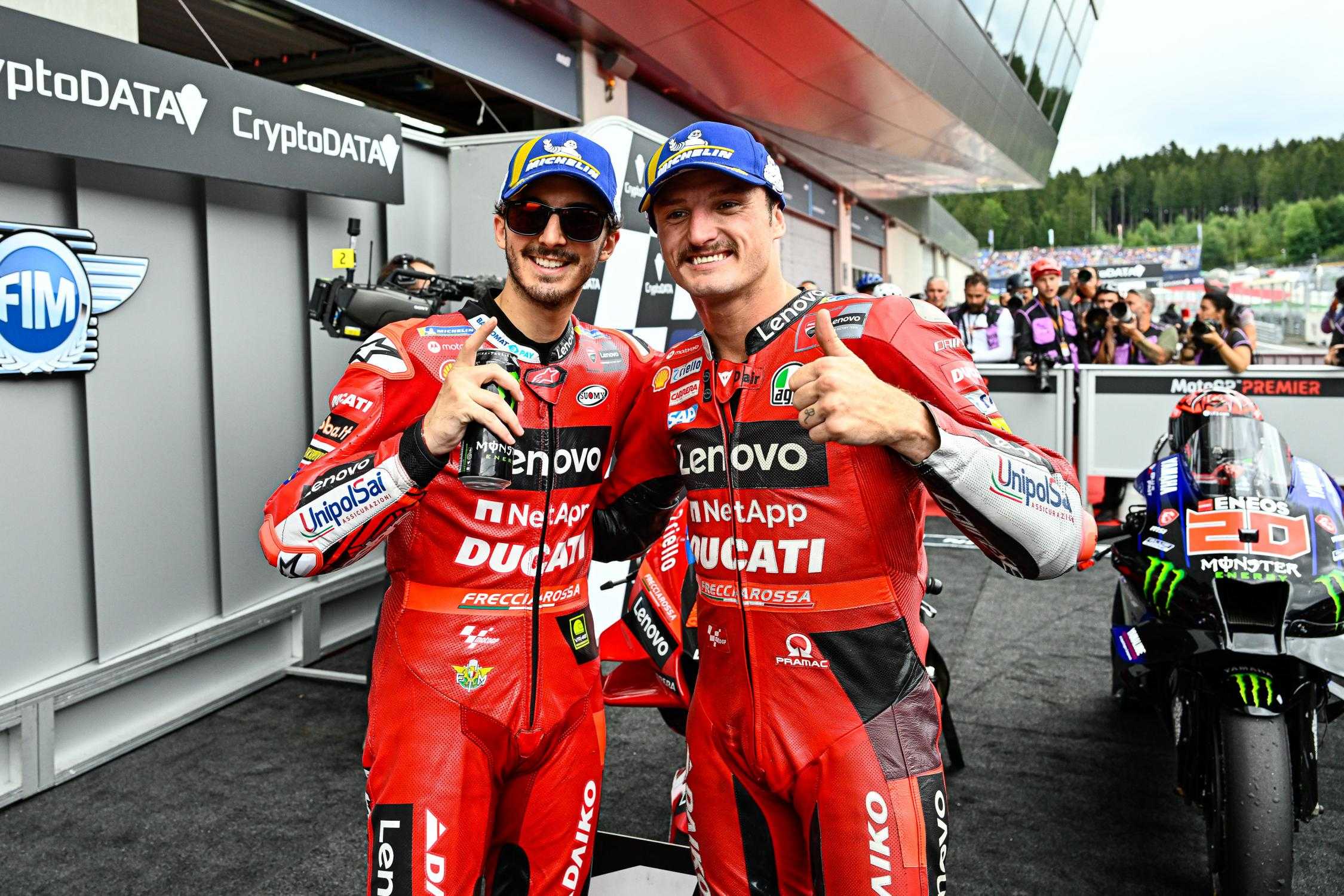 7 pilotes dans le top-11 : Spielberg appartient à Ducati